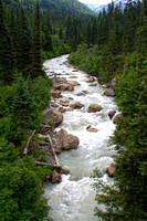 Stream on the Yukon Trail Train route
